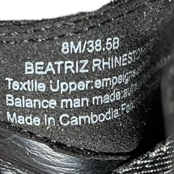 🌻NEW Karl Lagerfeld Paris Beatriz Faux Crystals Heel Sandals Size 8 - Picture 8 of 10